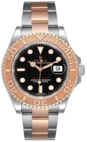 Rolex Miesten kello 116621-0002 Yacht-Master 40 Musta/18K punakultaa