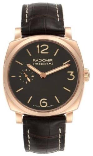 Panerai Miesten kello PAM00513 Radiomir 1940 Musta/Nahka Ø42 mm