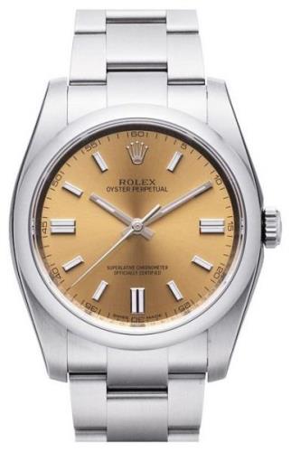 Rolex Miesten kello 116000-0011 Perpetual 36 Kullattu/Teräs Ø36 mm