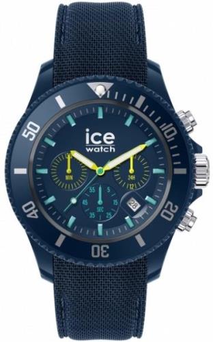 Ice Watch Miesten kello 020617 Chrono Sininen/Tekstiili Ø44 mm