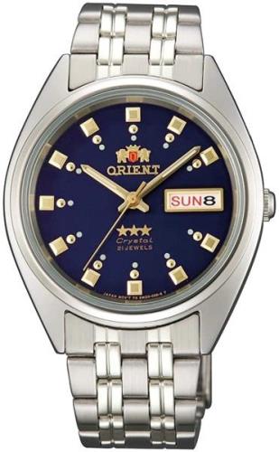 Orient 3 Star FAB0009D9 Sininen/Teräs Ø37 mm