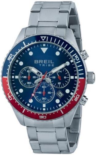 Breil Miesten kello EW0443 Tribe Sininen/Teräs Ø42 mm