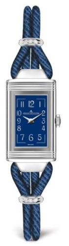 Jaeger LeCoultre Naisten kello 326858J Reverso Sininen/Nahka