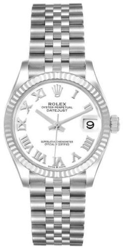 Rolex Naisten kello 278274-0010 Datejust 31 Valkoinen/Teräs Ø31 mm