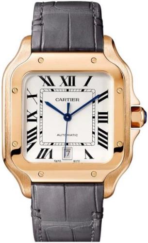 Cartier Miesten kello WGSA0019 Santos De Hopea/Nahka