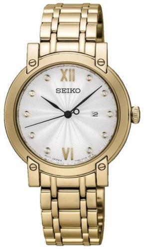 Seiko Naisten kello SXDG80P1 Dress Ladies Hopea/Kullansävytetty