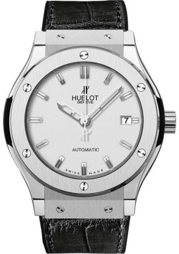 Hublot Miesten kello 511.NX.2610.LR Classic Fusion Hopea/Nahka Ø45 mm