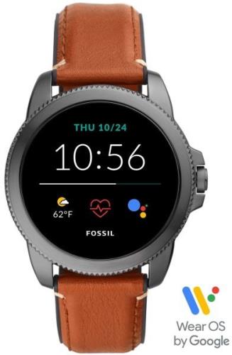 Fossil Miesten kello FTW4055 Gen 5E LCD/Nahka Ø44 mm