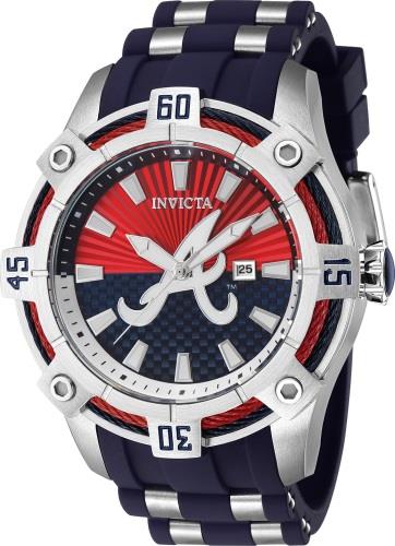 Invicta Miesten kello 43260 MLB Punainen/Teräs Ø52 mm