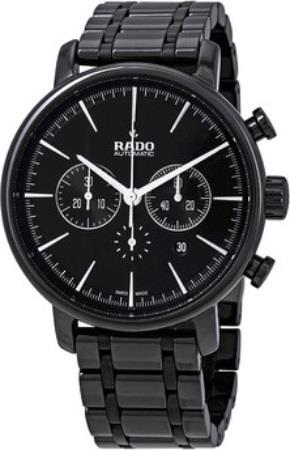 Rado Miesten kello R14075182 Diamaster Musta/Keraaminen Ø45 mm