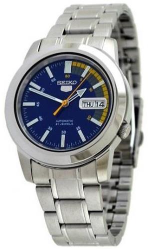 Seiko 5 Miesten kello SNKK27K1 Sininen/Teräs Ø38 mm