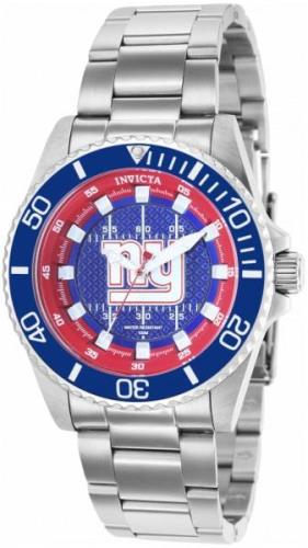 Invicta Naisten kello 36932 Nfl Sininen/Teräs Ø38 mm