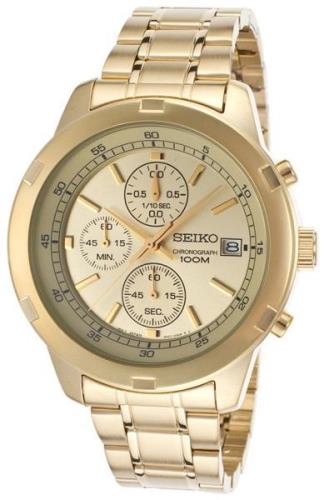 Seiko Miesten kello SKS426P1 Chronograph Kullattu/Kullansävytetty