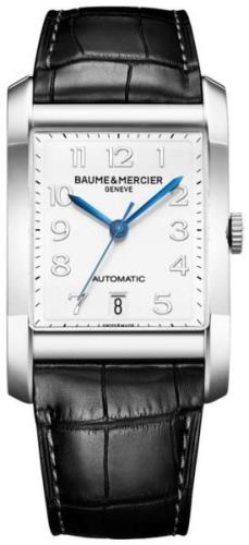 Baume & Mercier Miesten kello M0A10155 Hampton Hopea/Nahka