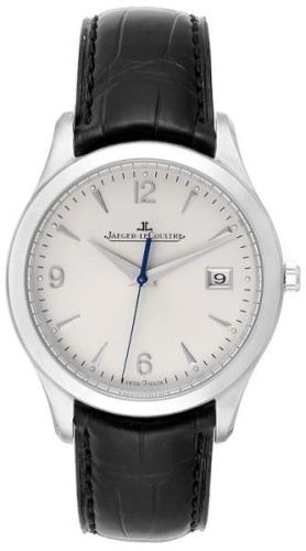 Jaeger LeCoultre Miesten kello 1548420 Master Control Hopea/Nahka