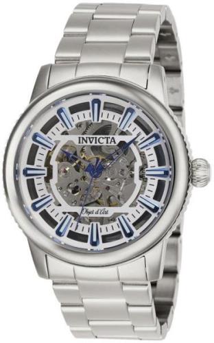 Invicta Miesten kello 27586 Luurankokello/Teräs Ø42 mm