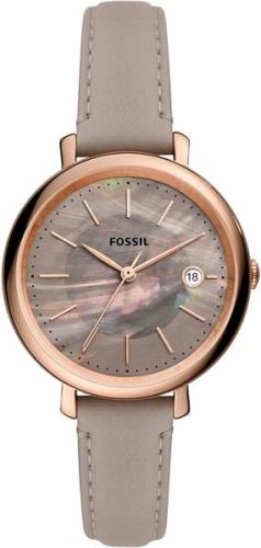 Fossil Naisten kello ES5091 Jacqueline Monivärinen/Nahka Ø36 mm