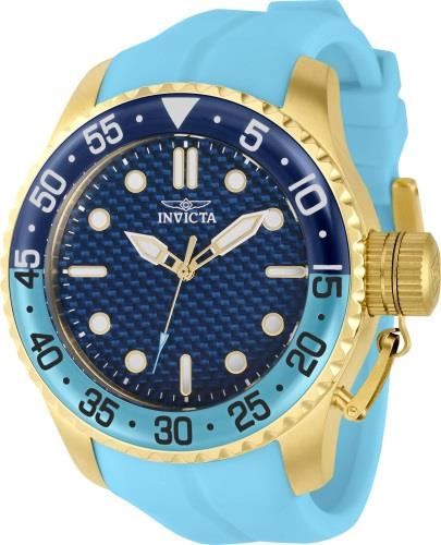 Invicta Miesten kello 39511 Pro Diver Sininen/Muovi Ø50 mm