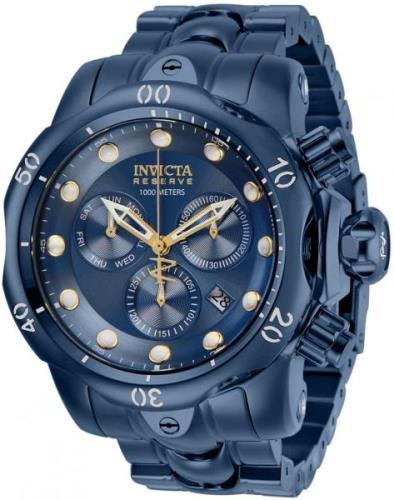 Invicta Miesten kello 30123 Reserve Sininen/Teräs Ø53.7 mm