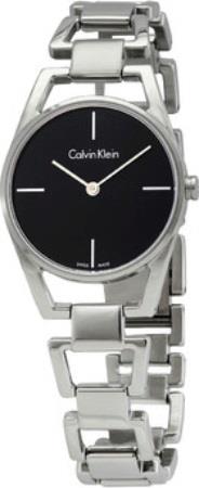 Calvin Klein Naisten kello K7L23141 Musta/Teräs Ø30 mm
