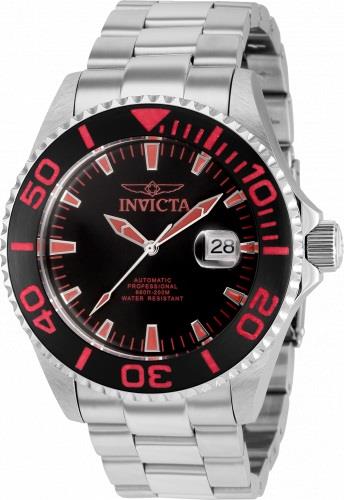 Invicta Miesten kello 37623 Pro Diver Musta/Teräs Ø47 mm