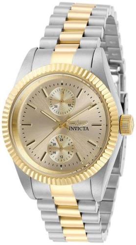 Invicta Naisten kello 29442 Specialty Samppanja/Kullansävytetty