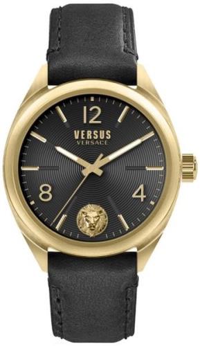 Versus by Versace Miesten kello VSPLI3321 Lexington Musta/Nahka Ø44