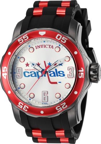 Invicta Miesten kello 42663 NHL Hopea/Teräs Ø48 mm