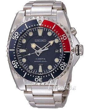 Seiko Miesten kello SKA369P1 Divers Sininen/Teräs Ø43 mm