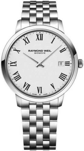 Raymond Weil Miesten kello 5585-ST-00300 Toccata Valkoinen/Teräs