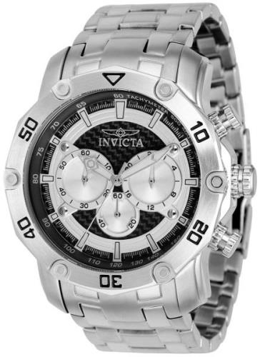 Invicta Miesten kello 37726 Pro Diver Hopea/Teräs Ø50 mm