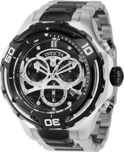 Invicta Miesten kello 38087 Mammoth Musta/Teräs Ø54 mm