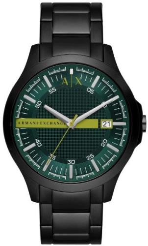 Armani Exchange Miesten kello AX2450 Hampton Vihreä/Teräs Ø46 mm