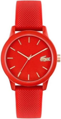 Lacoste 12.12 Naisten kello 2001226 Punainen/Muovi Ø36 mm