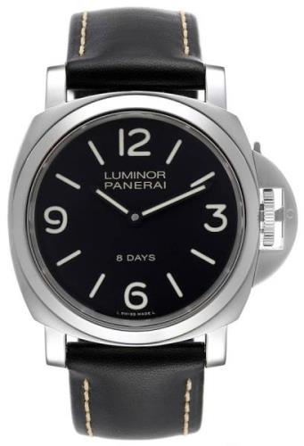 Panerai Miesten kello PAM00560 Luminor Musta/Nahka Ø44 mm