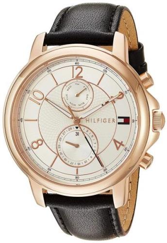 Tommy Hilfiger Naisten kello 1781817 Claudia Valkoinen/Nahka Ø40 mm