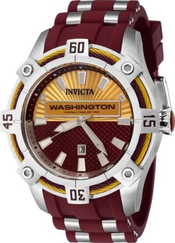 Invicta Miesten kello 42069 NFL Oranssi/Teräs Ø40 mm