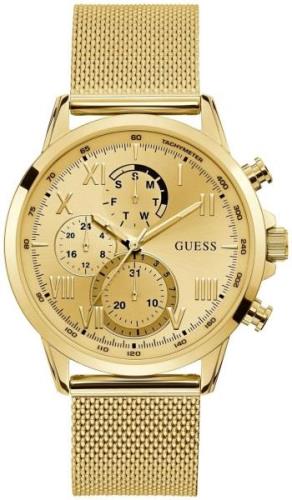 Guess Miesten kello W1310G2 Kullattu/Kullansävytetty teräs Ø44 mm