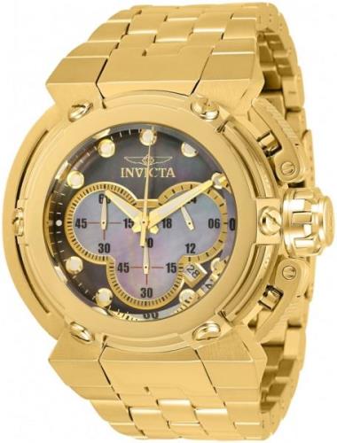 Invicta Miesten kello 30458 Harmaa/Kullansävytetty teräs Ø46 mm