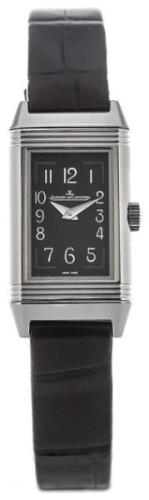 Jaeger LeCoultre Naisten kello 3258470 Reverso Musta/Nahka