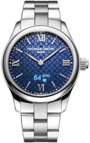 Frederique Constant Naisten kello FC-286N3B6B Vitality Sininen/Teräs