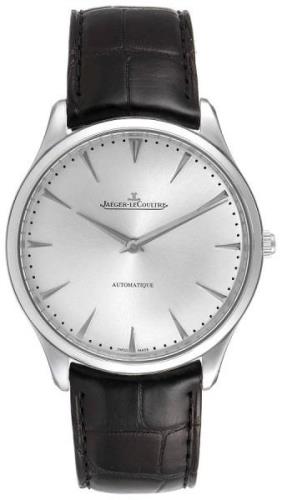 Jaeger LeCoultre Miesten kello 1338421 Master Ultra Thin Hopea/Nahka