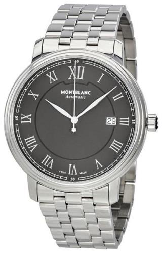 Montblanc Miesten kello 116483 Tradition Musta/Teräs Ø40 mm