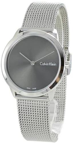 Calvin Klein Naisten kello K3M221Y3 Minimal Harmaa/Teräs Ø35 mm