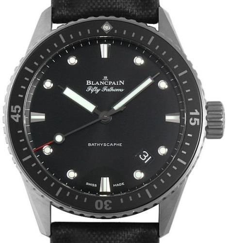 Blancpain Miesten kello 5000-12C30-B52A Sport Fifty Fathoms