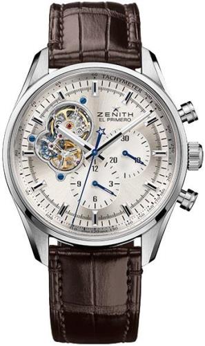 Zenith Miesten kello 03.2040.4061-01.C494 El Primero Hopea/Kumi Ø42