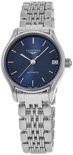 Longines Naisten kello L4.361.4.92.6 Lyre Sininen/Teräs Ø30 mm