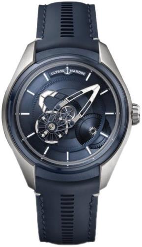 Ulysse Nardin Miesten kello 2303-270-1-03 Freak X Sininen/Nahka Ø43