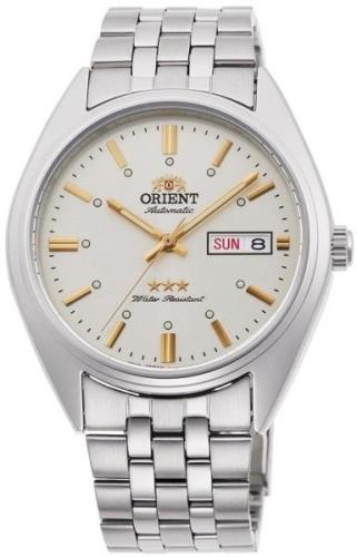 Orient 3 Star Miesten kello RE-AB0E10S19B Hopea/Teräs Ø39 mm