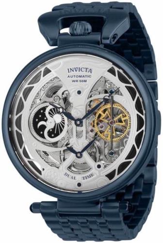 Invicta Miesten kello 38383 Objet D Art Hopea/Teräs Ø46 mm